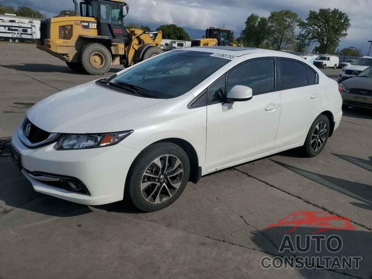 HONDA CIVIC 2013 - 19XFB2F98DE245602