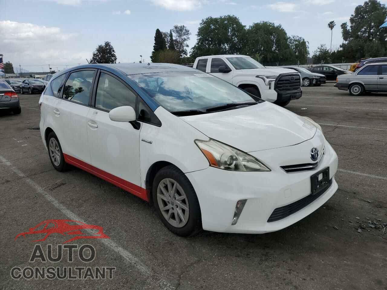 TOYOTA PRIUS 2012 - JTDZN3EU3C3093461