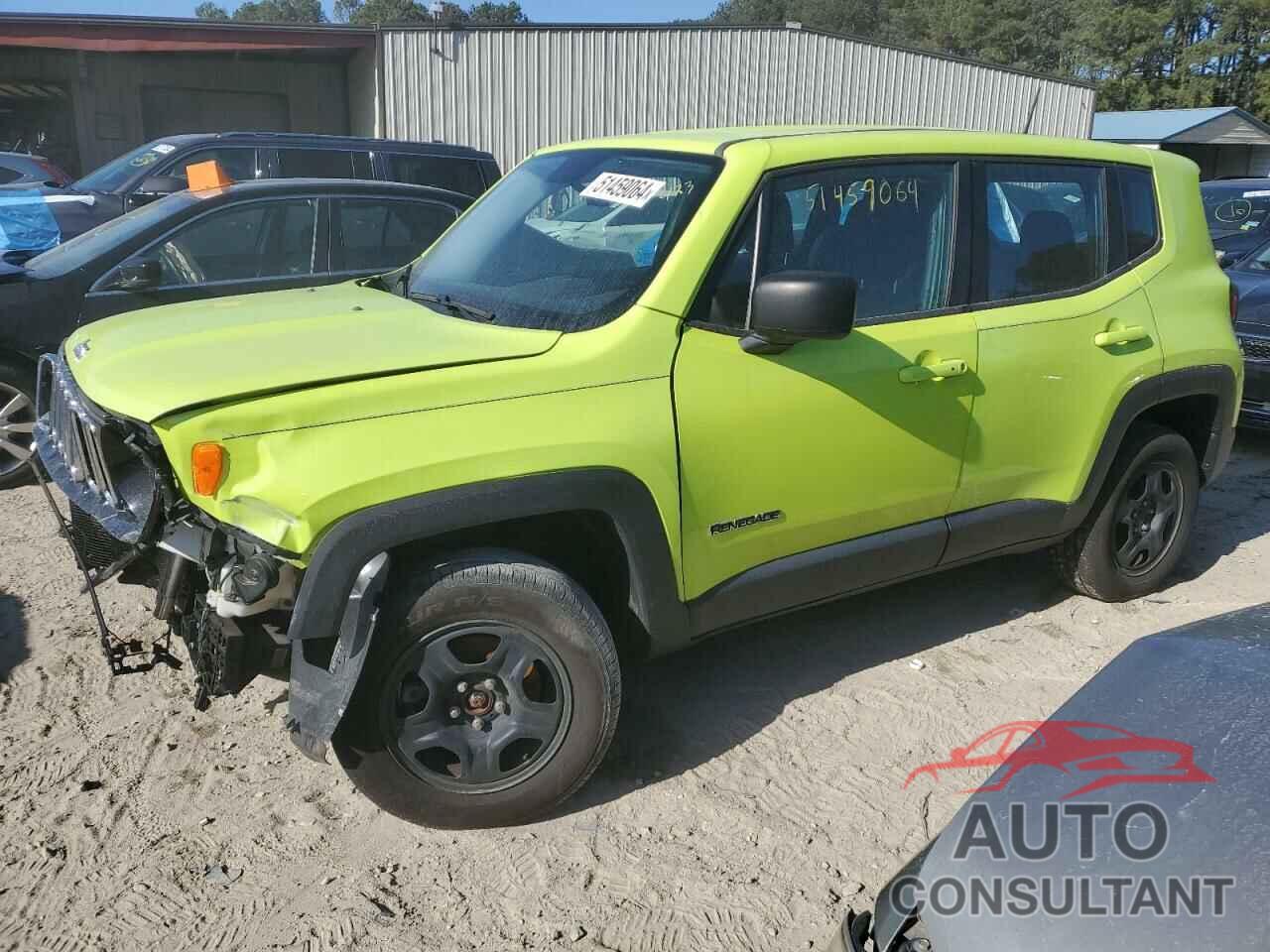 JEEP RENEGADE 2017 - ZACCJBAB8HPE98086