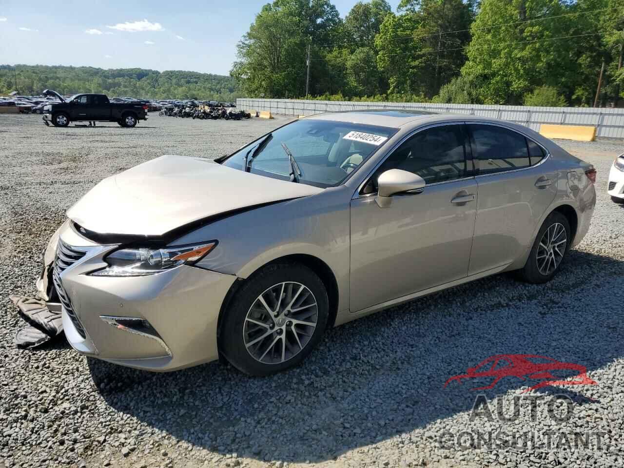 LEXUS ES350 2017 - 58ABK1GG2HU074525