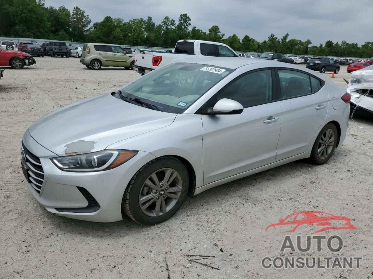 HYUNDAI ELANTRA 2018 - KMHD84LF4JU703866