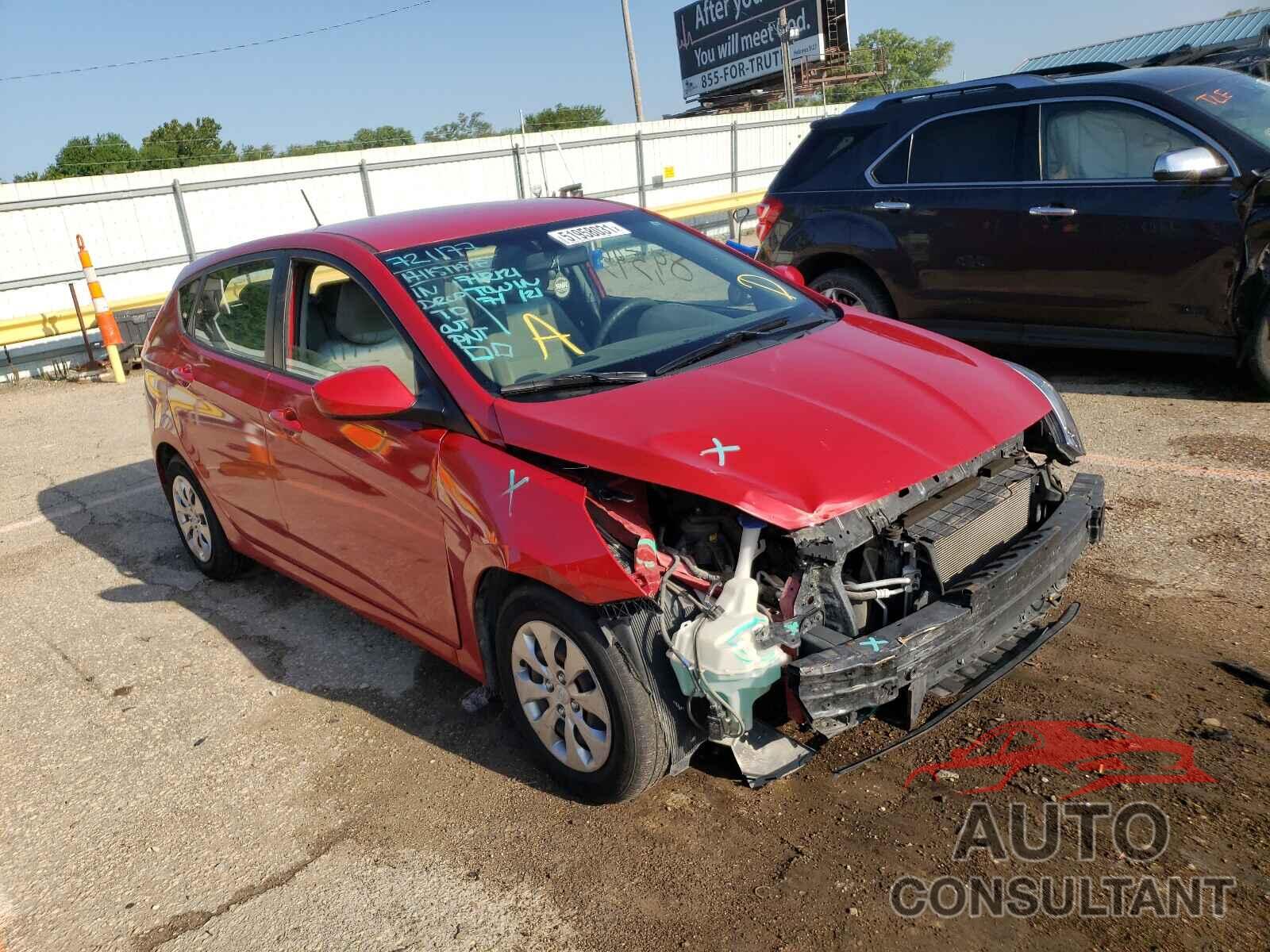 HYUNDAI ACCENT 2017 - KMHCT5AE6HU312416