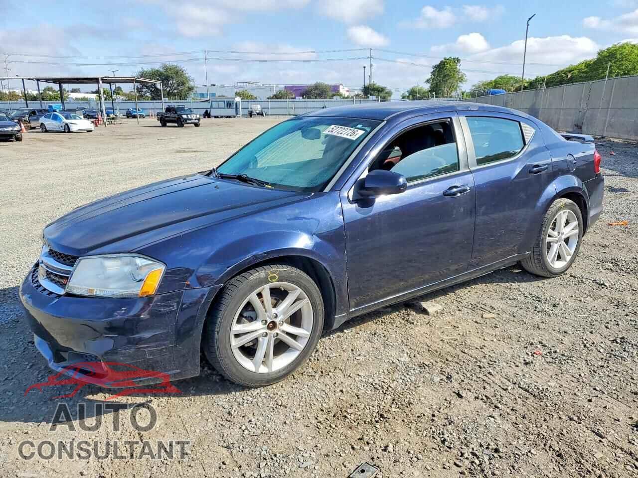 DODGE AVENGER 2012 - 1C3CDZEG8CN315748