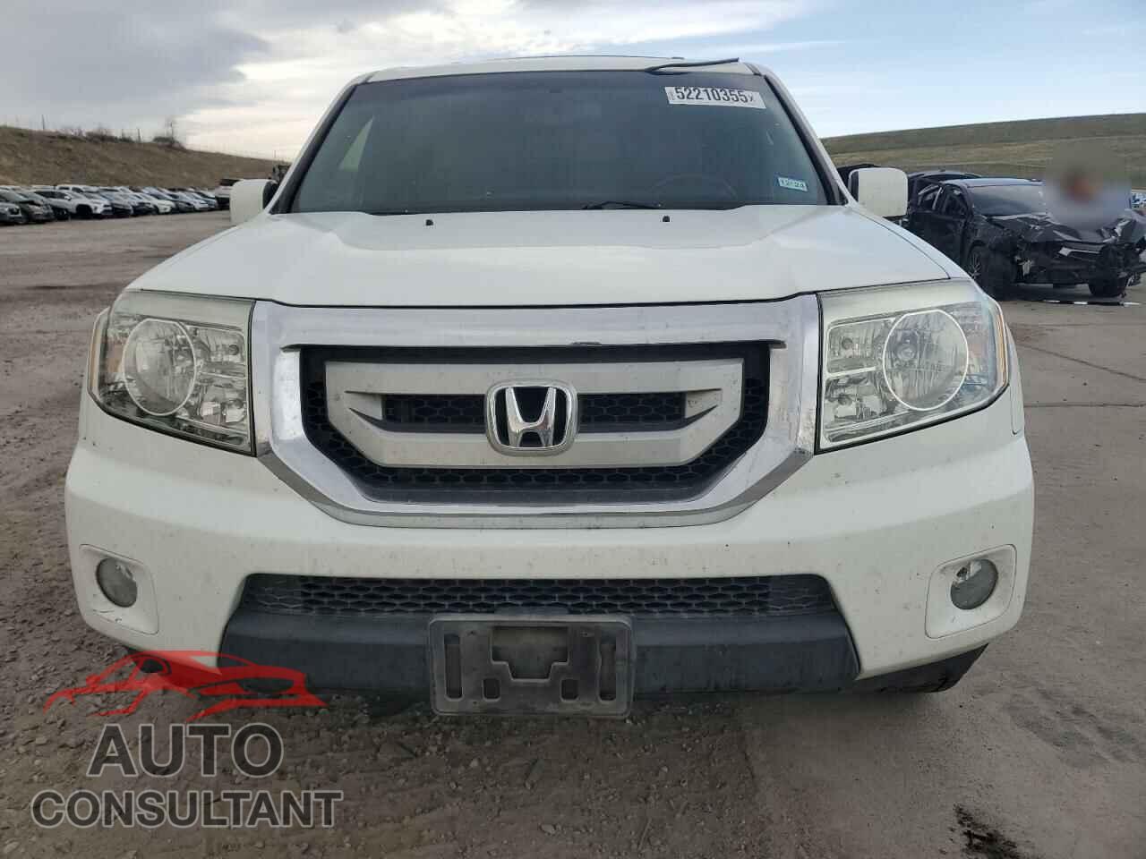 HONDA PILOT 2011 - 5FNYF3H69BB053263