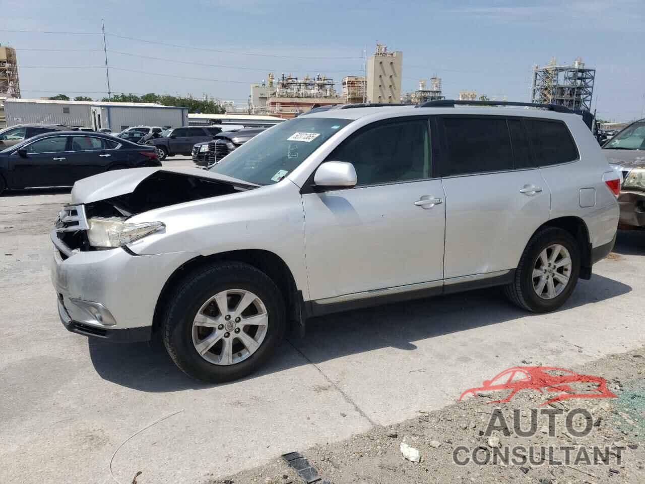 TOYOTA HIGHLANDER 2012 - 5TDZA3EH7CS019327