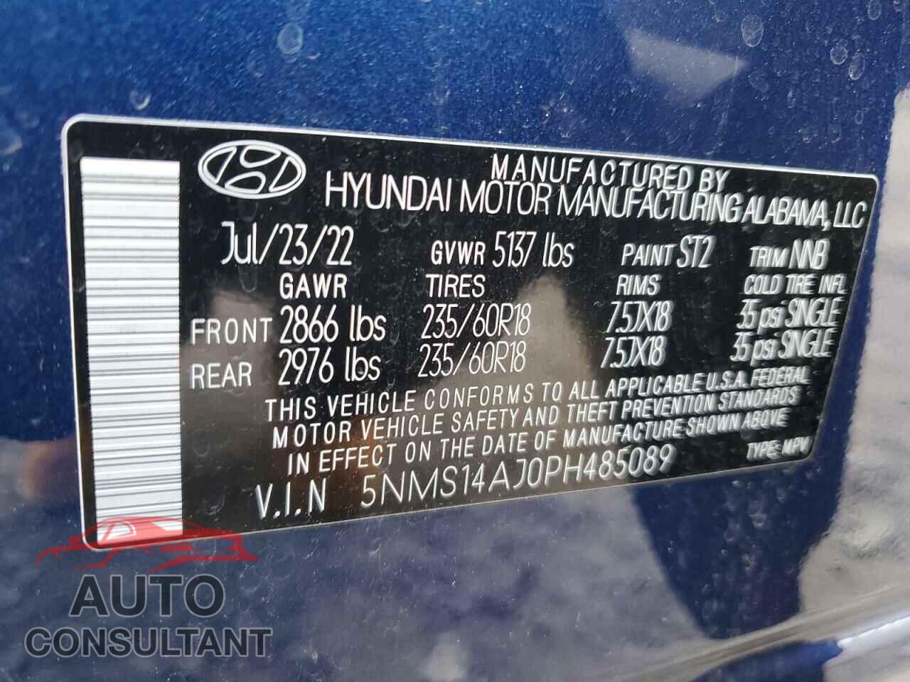 HYUNDAI SANTA FE 2023 - 5NMS14AJ0PH485089