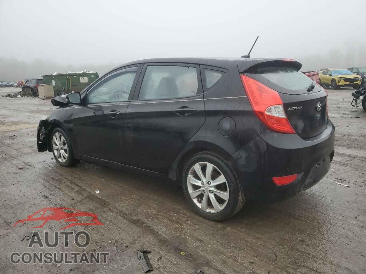 HYUNDAI ACCENT 2013 - KMHCU5AE3DU138781