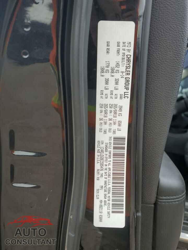 DODGE DURANGO 2014 - 1C4RDJDG9EC595476