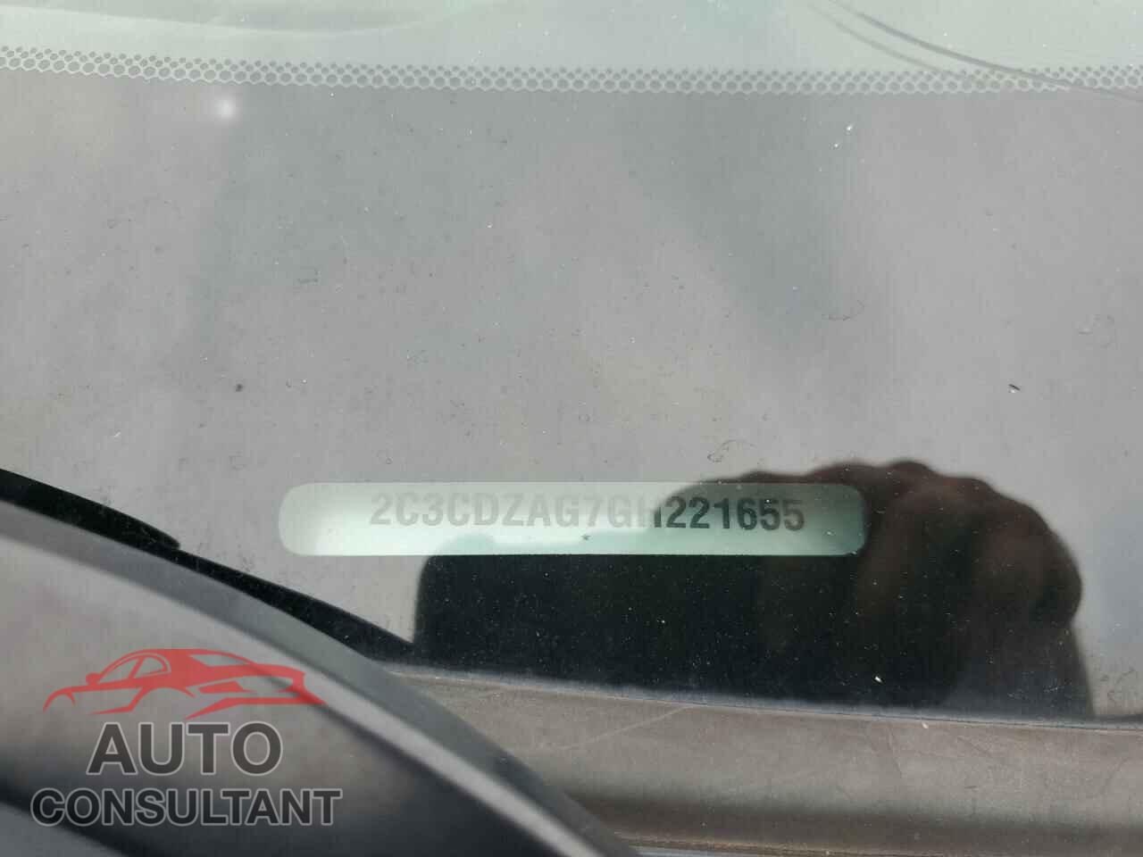 DODGE CHALLENGER 2016 - 2C3CDZAG7GH221655