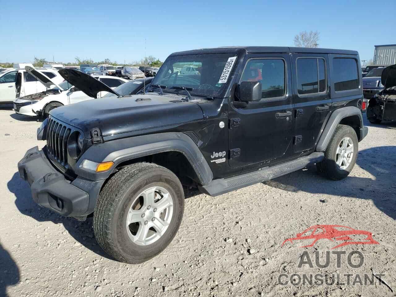 JEEP WRANGLER 2018 - 1C4HJXDG9JW253090