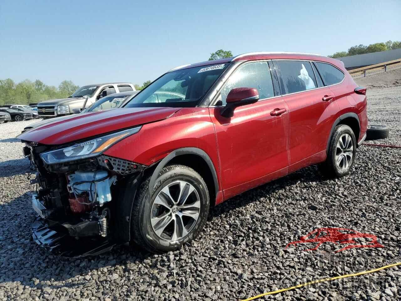 TOYOTA HIGHLANDER 2020 - 5TDGZRAH2LS026937
