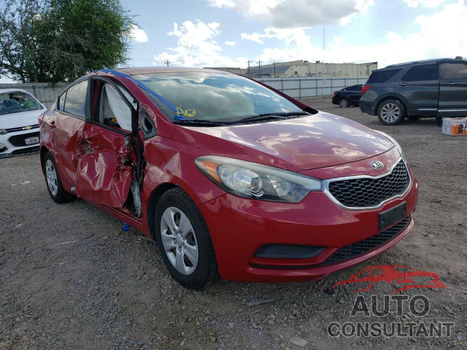 KIA FORTE 2016 - KNAFK4A64G5572052