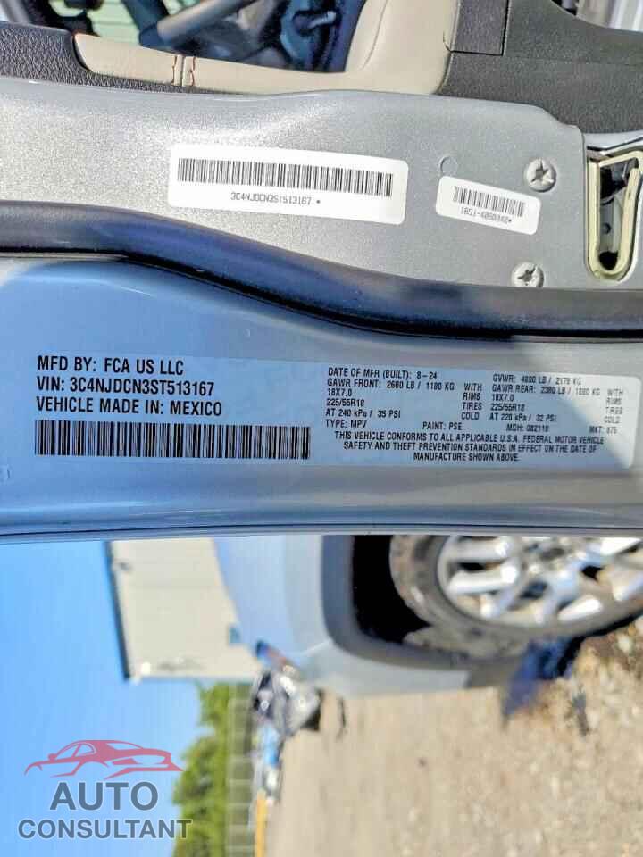 JEEP COMPASS 2025 - 3C4NJDCN3ST513167