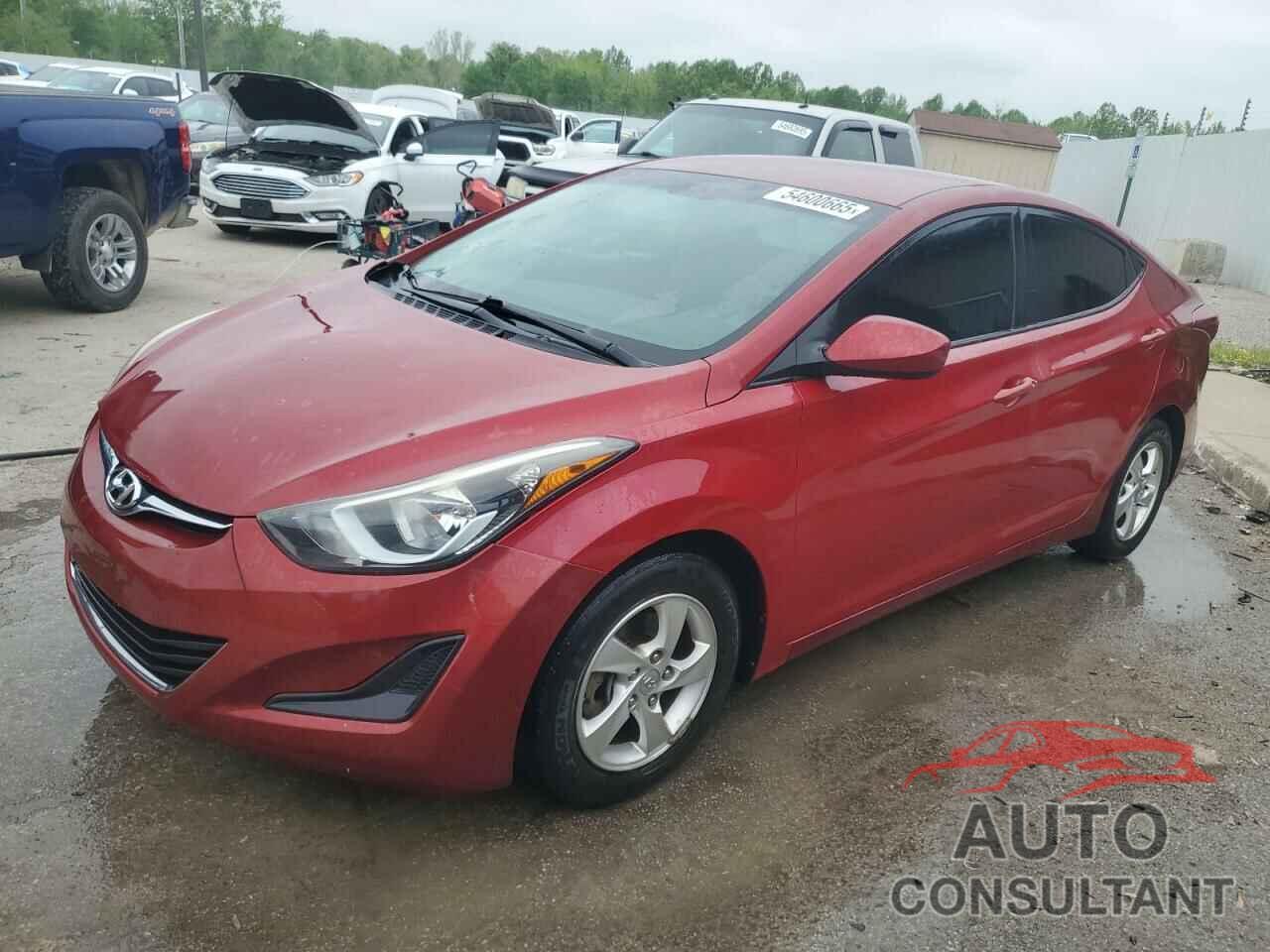 HYUNDAI ELANTRA 2014 - 5NPDH4AE2EH531657