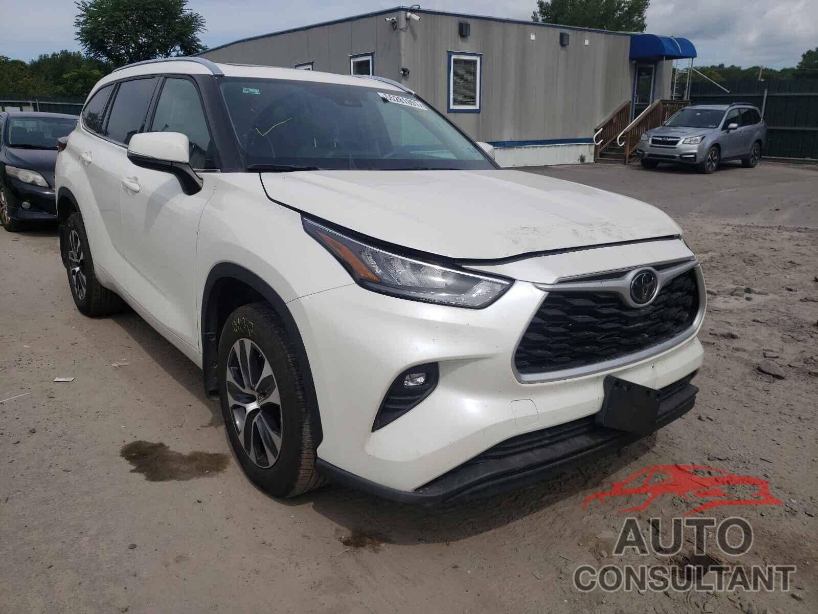 TOYOTA HIGHLANDER 2020 - 5TDGZRBH4LS512907