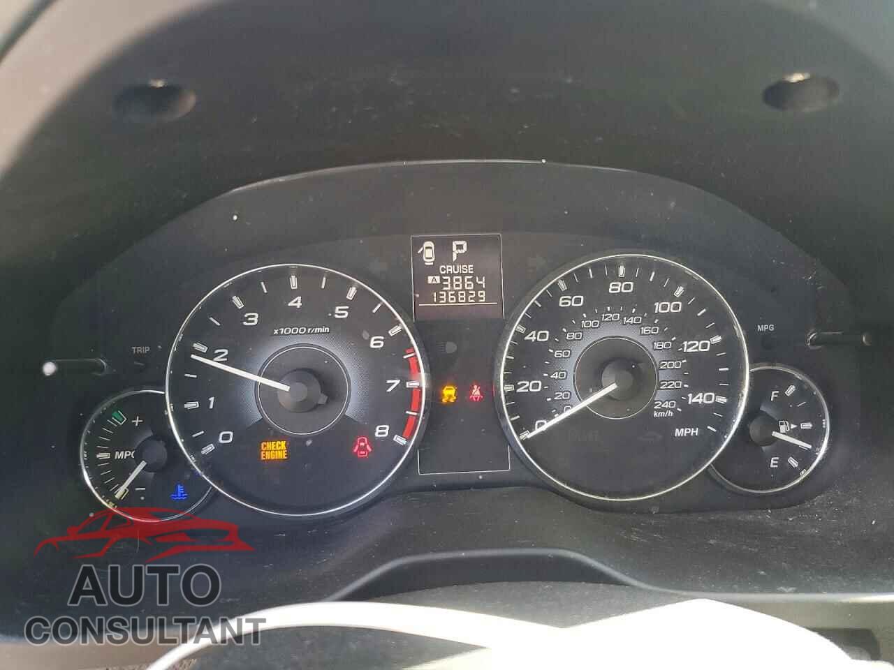 SUBARU OUTBACK 2010 - 4S4BRBCC2A3377831