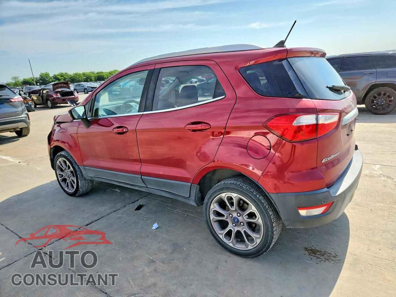 FORD ECOSPORT 2019 - MAJ6S3KL7KC309937