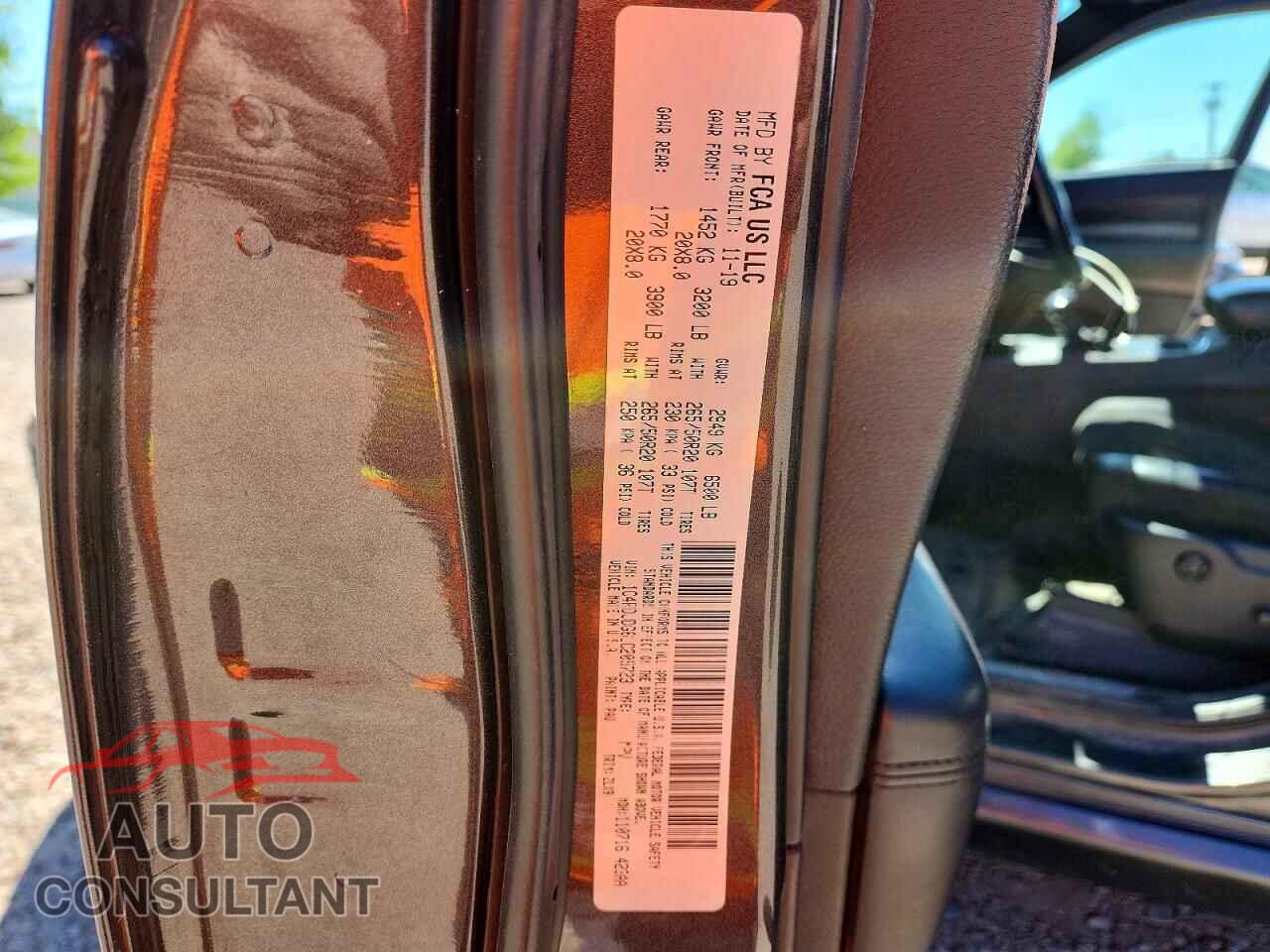 DODGE DURANGO 2020 - 1C4RDJDG6LC205723