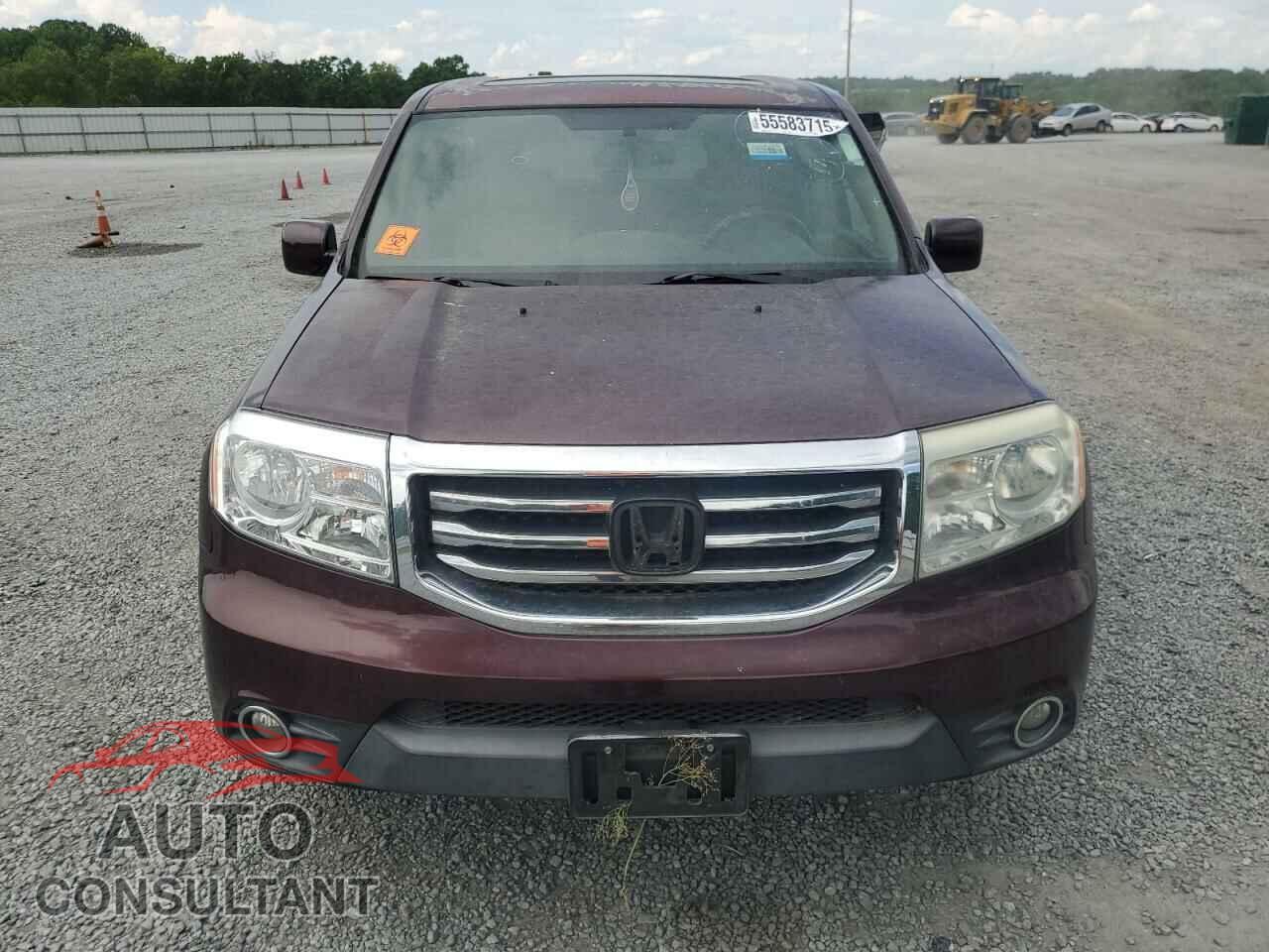 HONDA PILOT 2013 - 5FNYF3H56DB005360