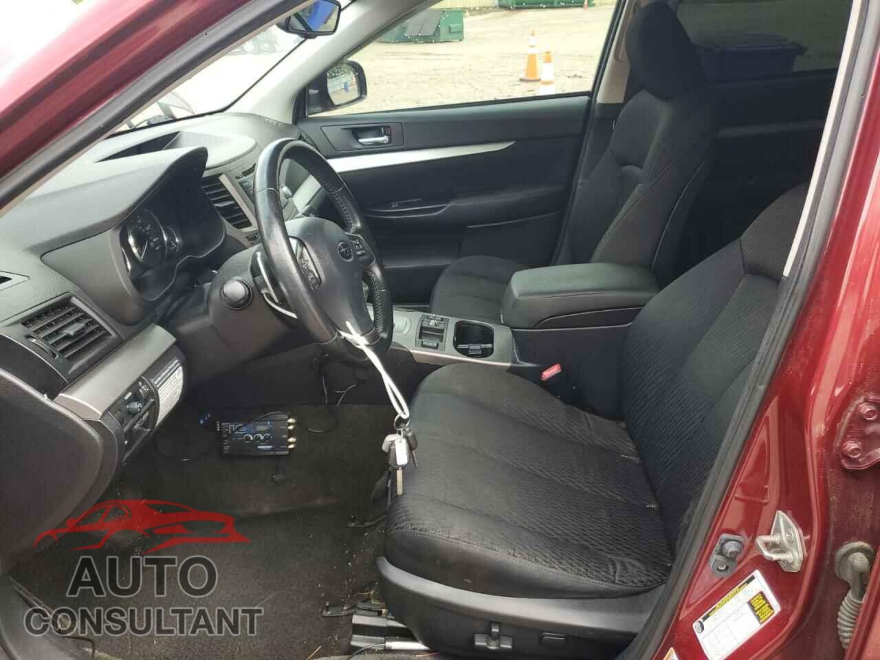 SUBARU OUTBACK 2012 - 4S4BRCCCXC3236854