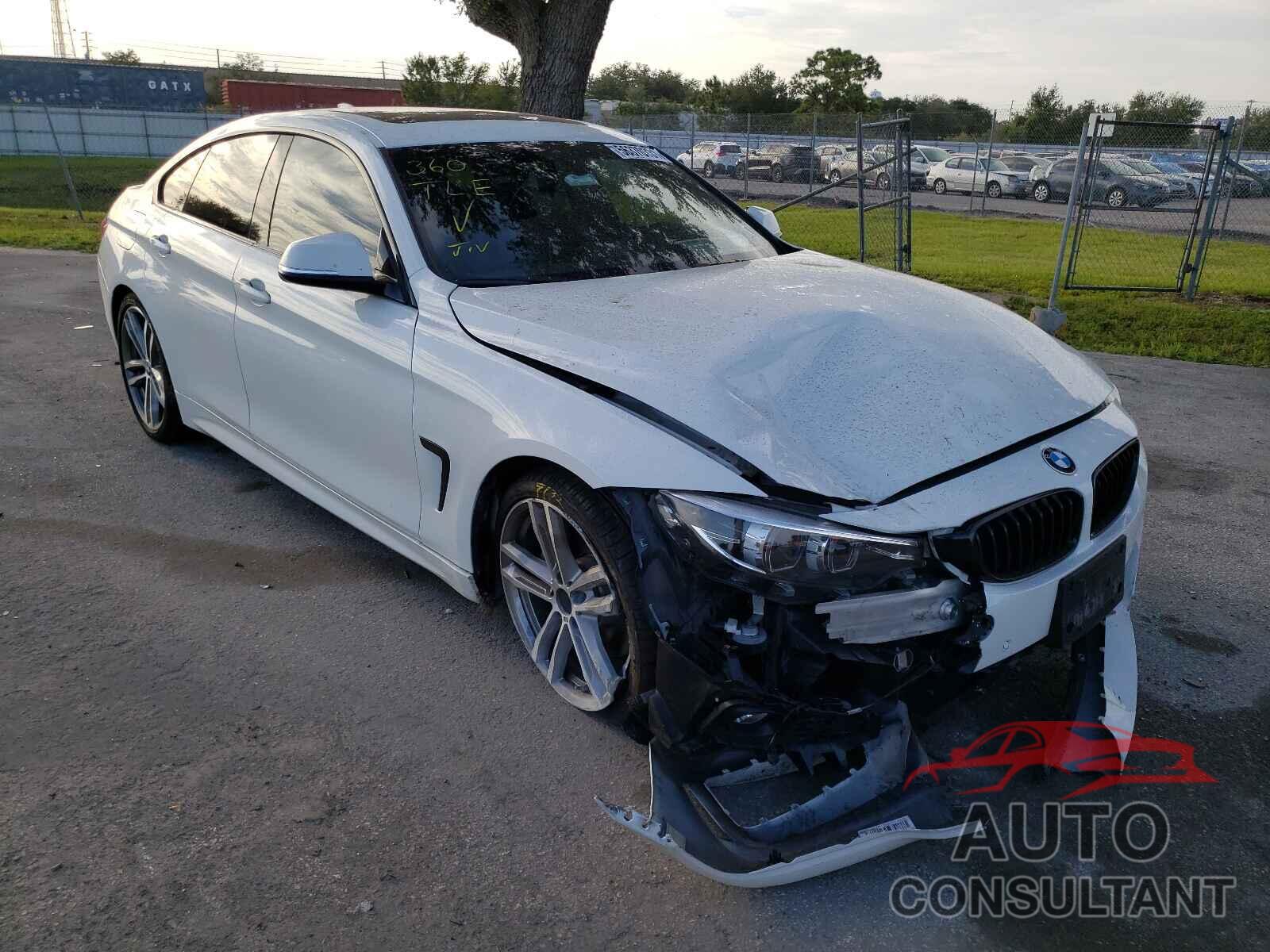 BMW 4 SERIES 2018 - WBA4J5C52JBF07359