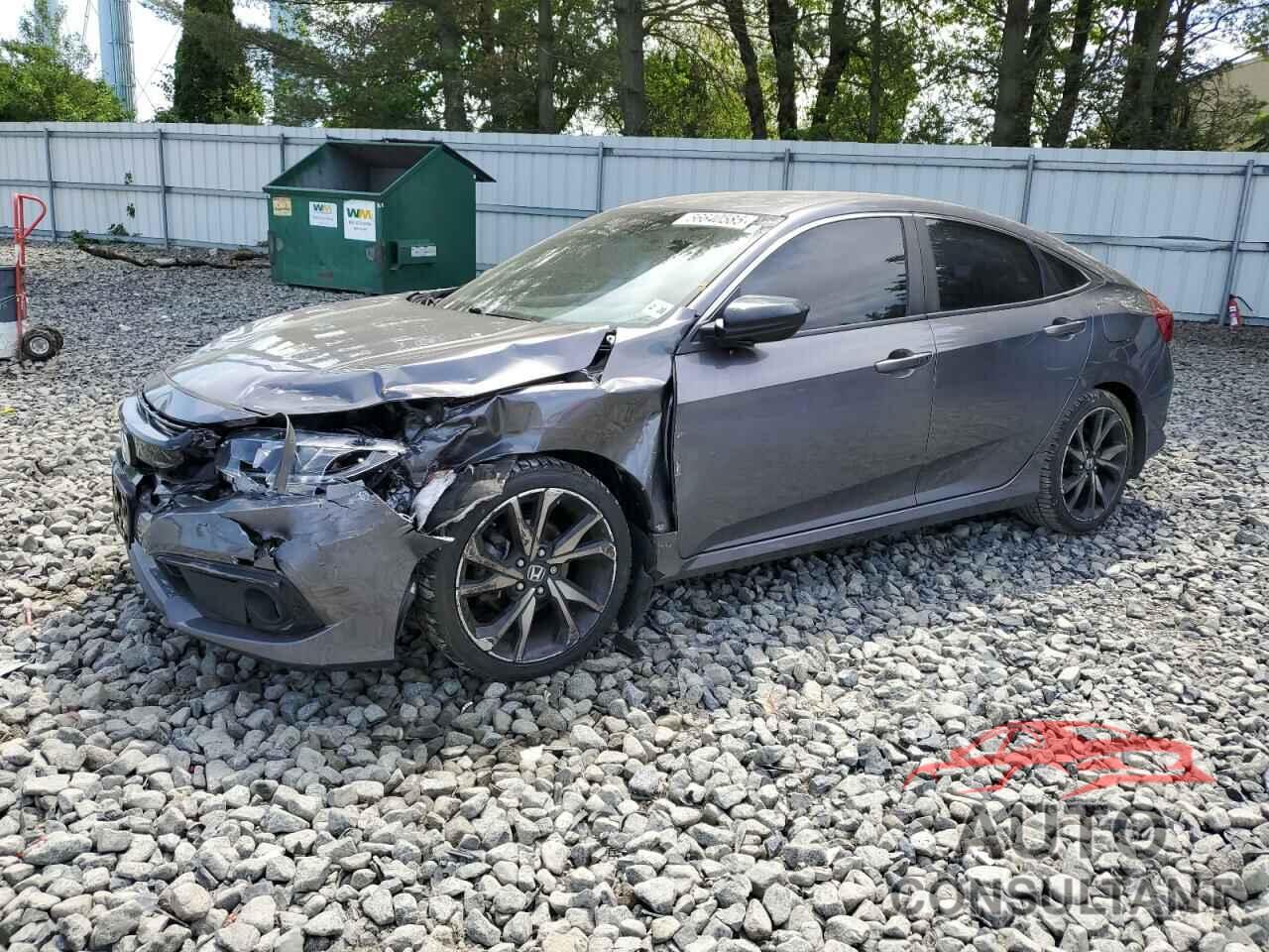 HONDA CIVIC 2021 - 2HGFC2F86MH508308