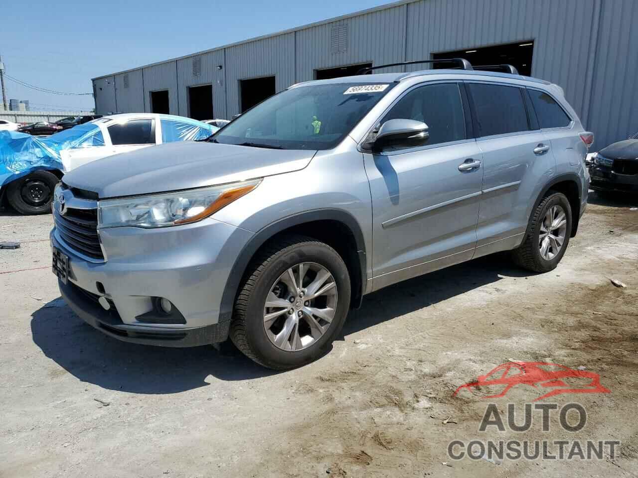 TOYOTA HIGHLANDER 2015 - 5TDJKRFH2FS133929