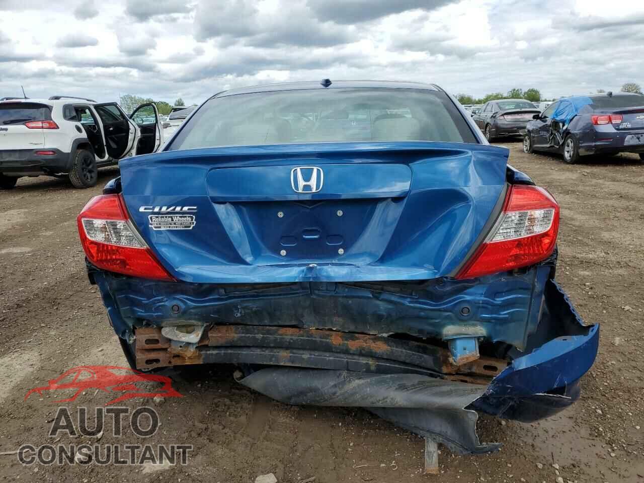 HONDA CIVIC 2012 - 19XFB2F95CE077092