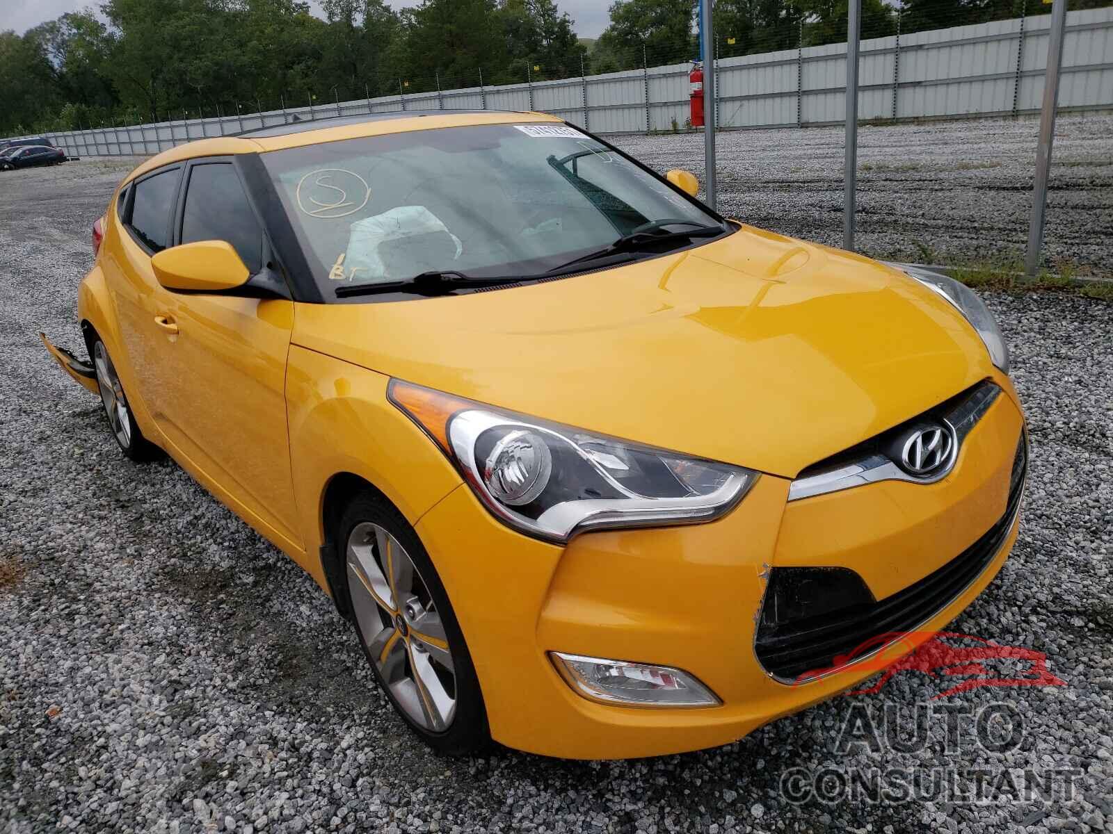 HYUNDAI VELOSTER 2016 - KMHTC6AD8GU248214