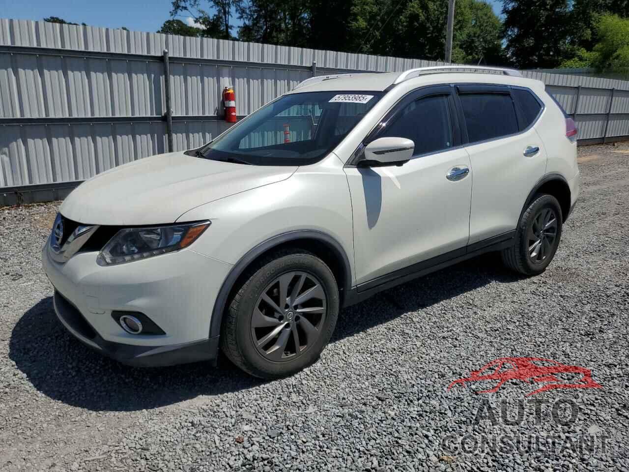 NISSAN ROGUE 2016 - KNMAT2MV3GP688719