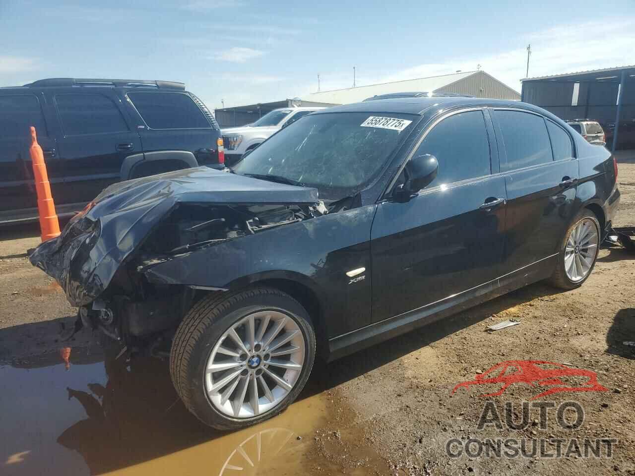 BMW 3 SERIES 2011 - WBAPK7G52BNN77800