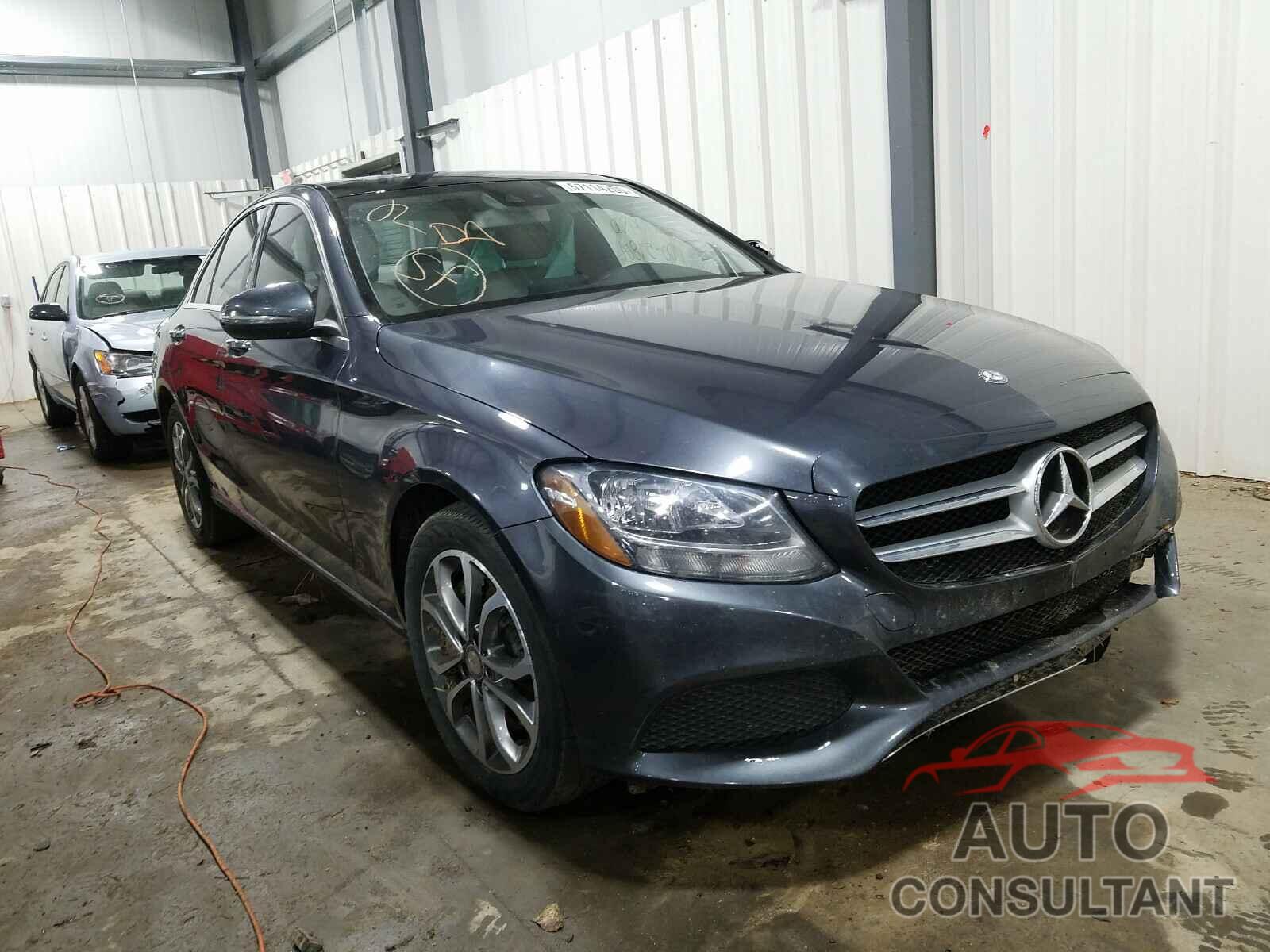 MERCEDES-BENZ C CLASS 2016 - WDDWF4KB1GR144764