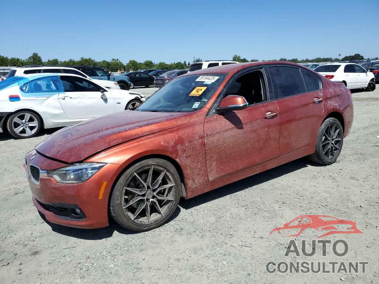 BMW 3 SERIES 2018 - WBA8E1G58JNU91477