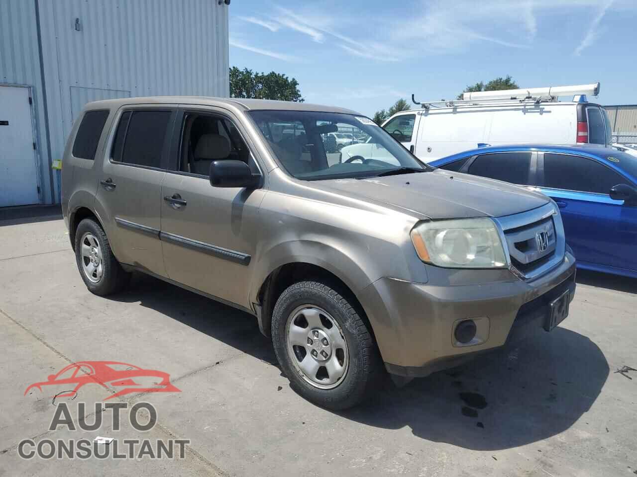 HONDA PILOT 2010 - 5FNYF4H2XAB014666