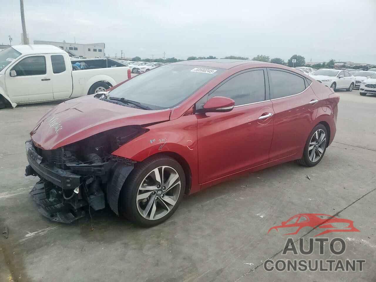 HYUNDAI ELANTRA 2014 - 5NPDH4AE7EH537874