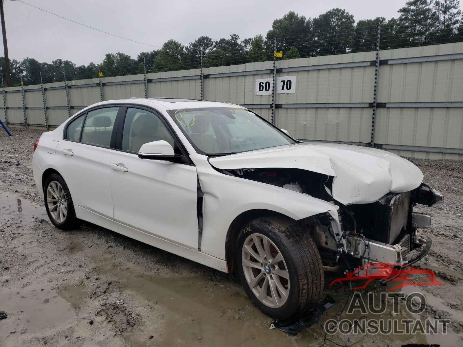 BMW 3 SERIES 2016 - WBA8E1G54GNT34702