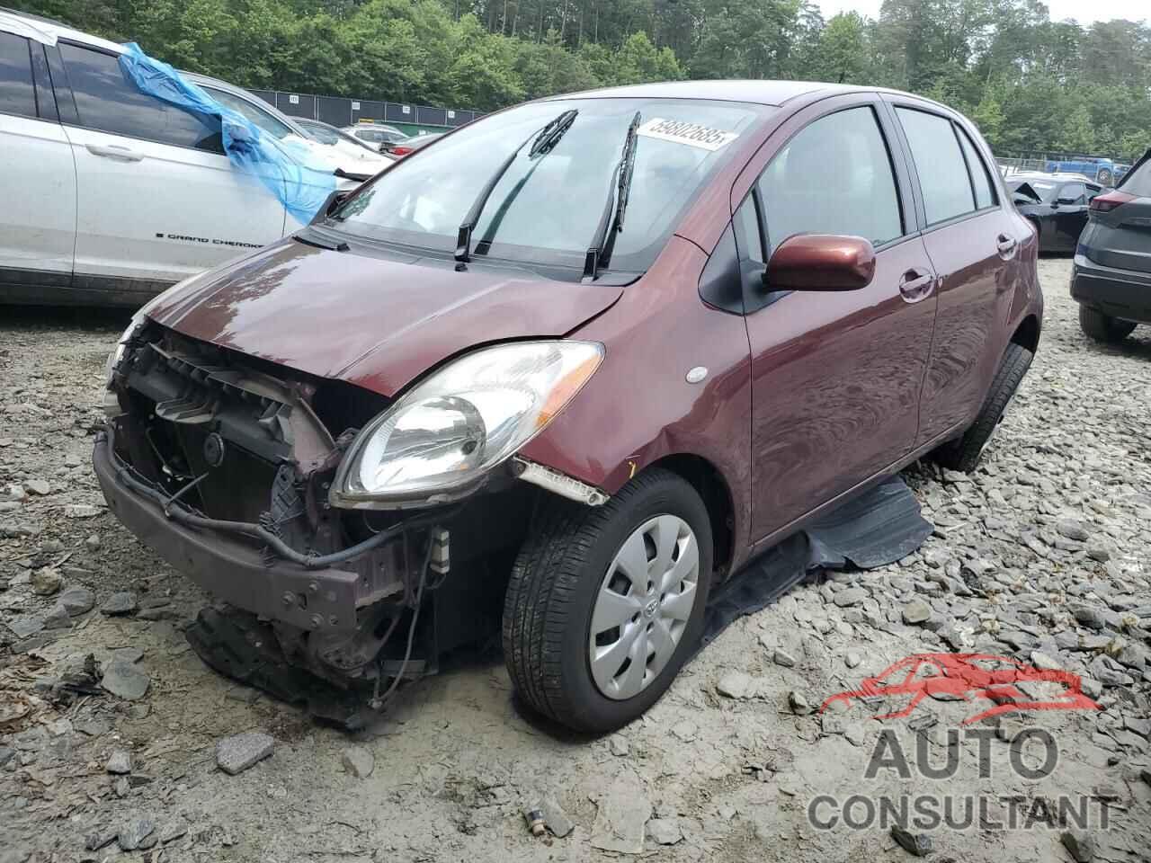 TOYOTA YARIS 2010 - JTDKT4K37A5295889