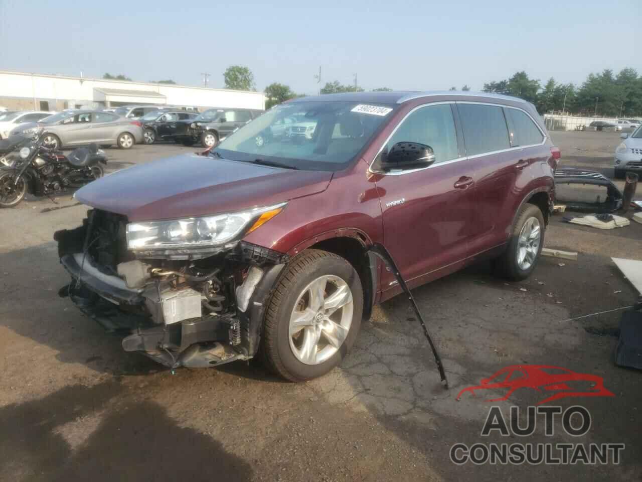 TOYOTA HIGHLANDER 2017 - 5TDDGRFH0HS034009