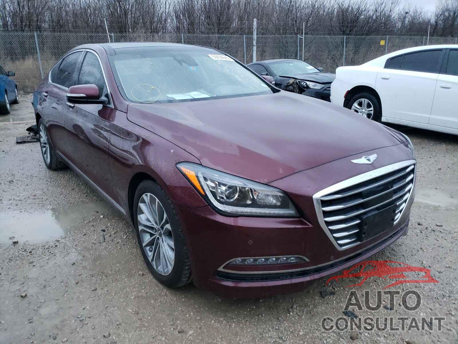 HYUNDAI GENESIS 2016 - KMHGN4JE9GU125188