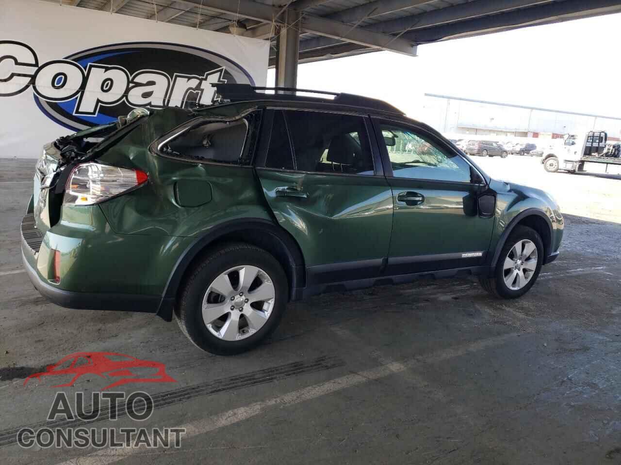 SUBARU OUTBACK 2011 - 4S4BRBCC2B3354955