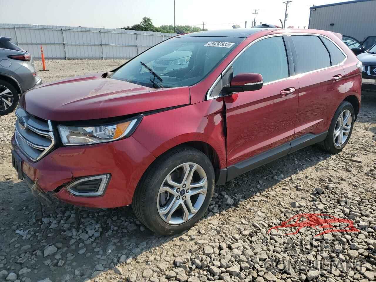 FORD EDGE 2015 - 2FMTK3K82FBB59259