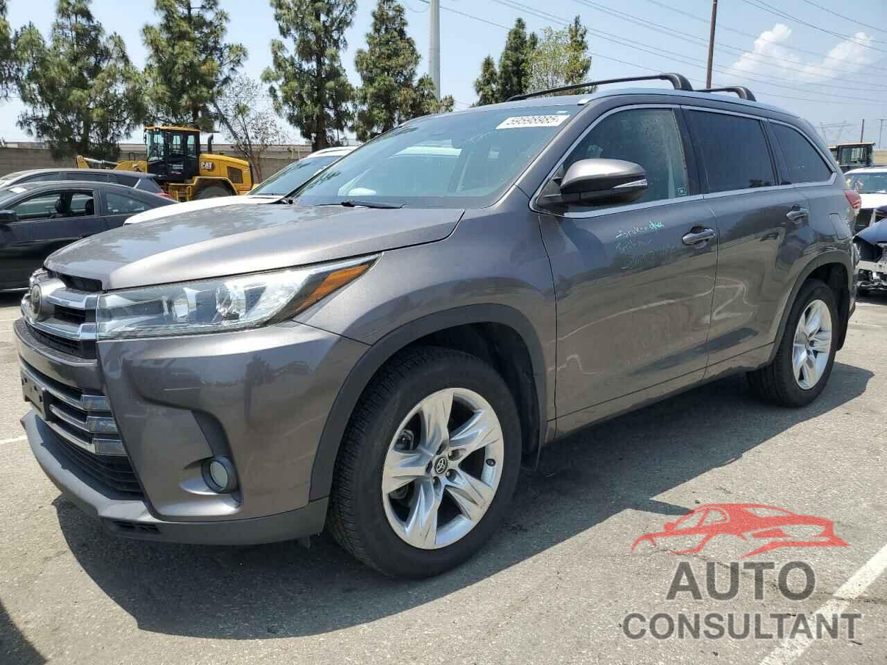 TOYOTA HIGHLANDER 2017 - 5TDYZRFH7HS192035