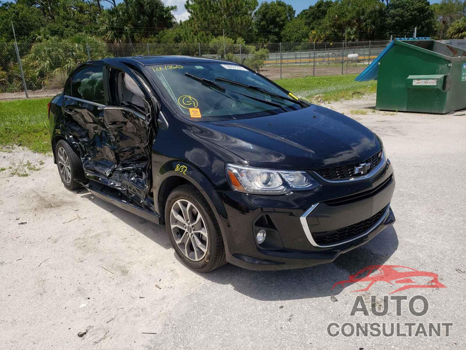 CHEVROLET SONIC 2019 - 1G1JD5SB4K4113359