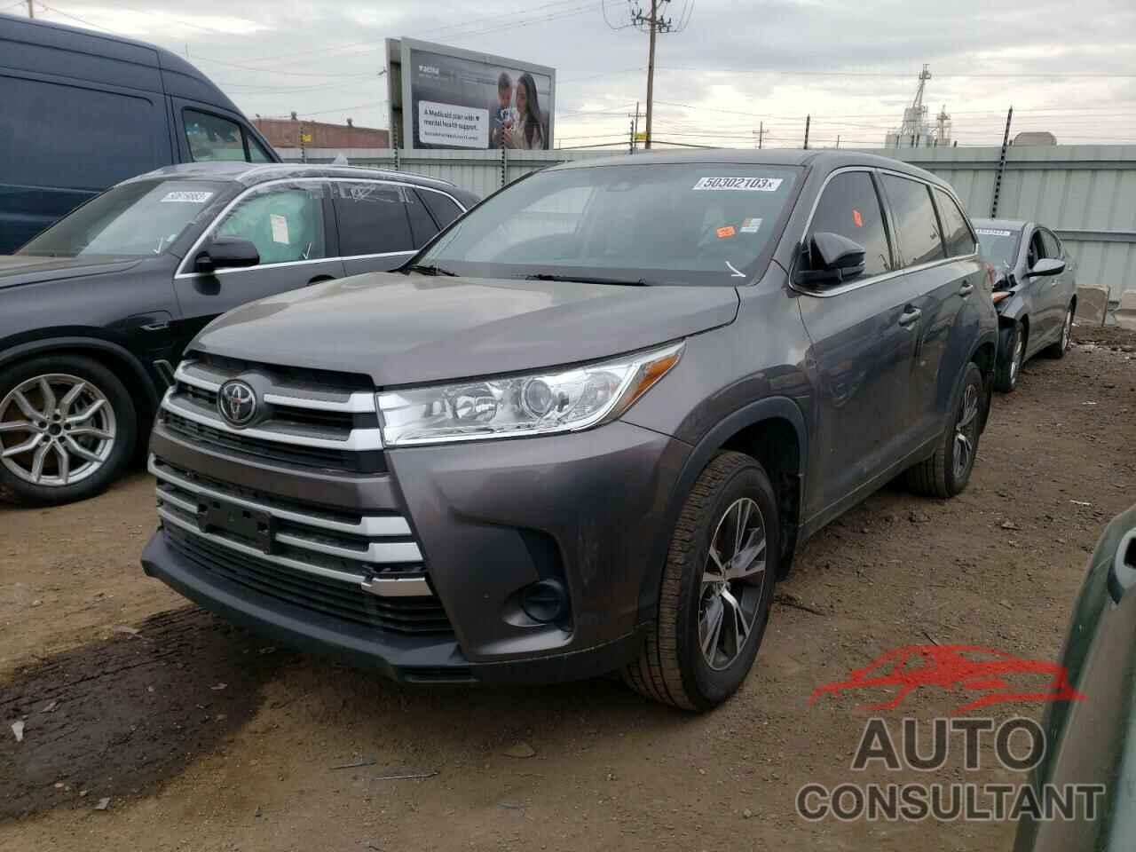 TOYOTA HIGHLANDER 2019 - 5TDBZRFH8KS948985