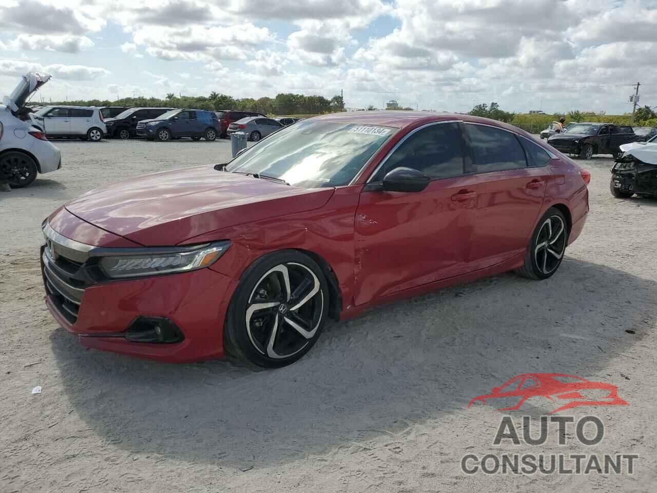 HONDA ACCORD 2021 - 1HGCV1F3XMA045406