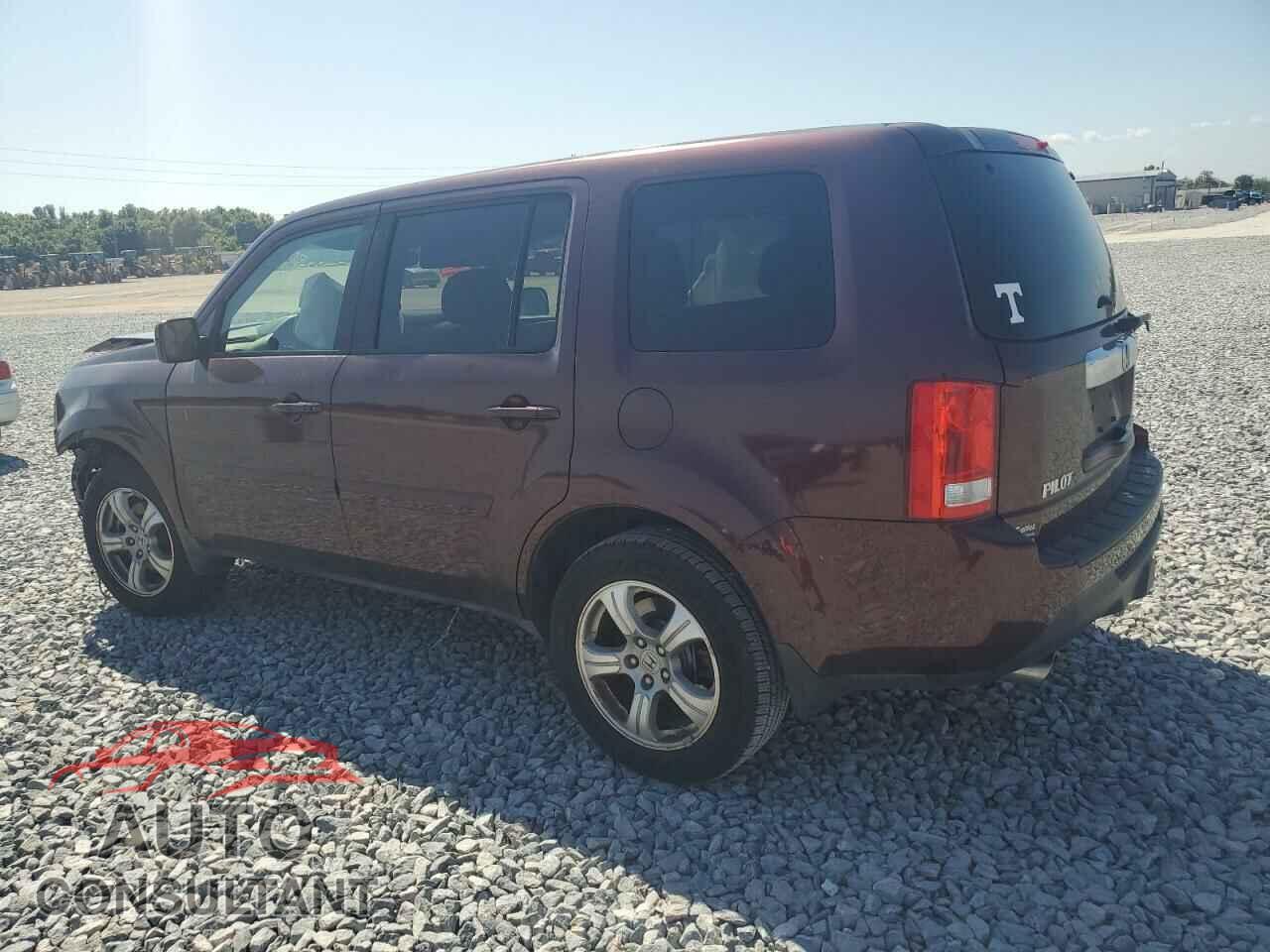 HONDA PILOT 2012 - 5FNYF4H76CB018809