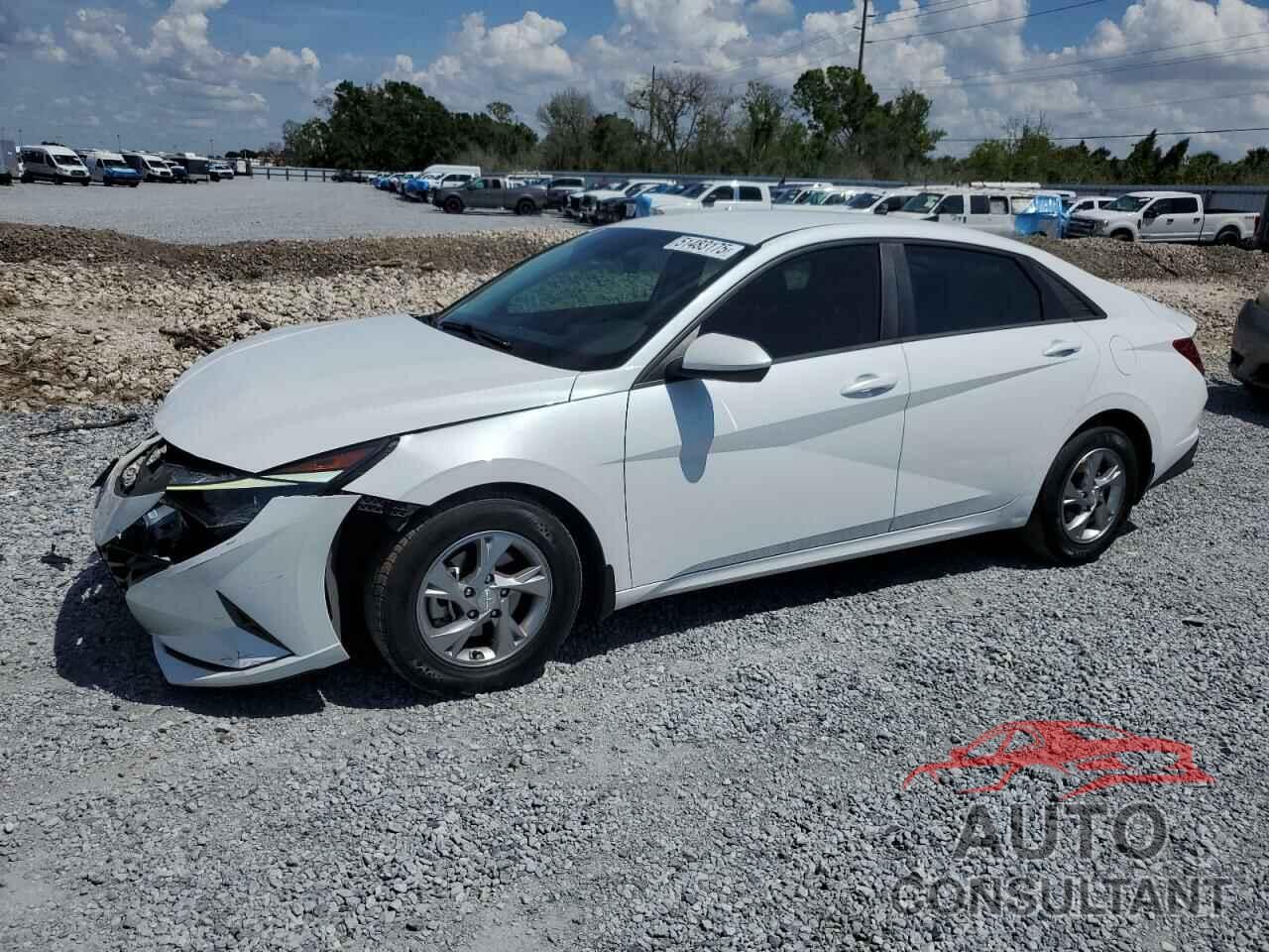 HYUNDAI ELANTRA 2022 - 5NPLL4AG4NH081750