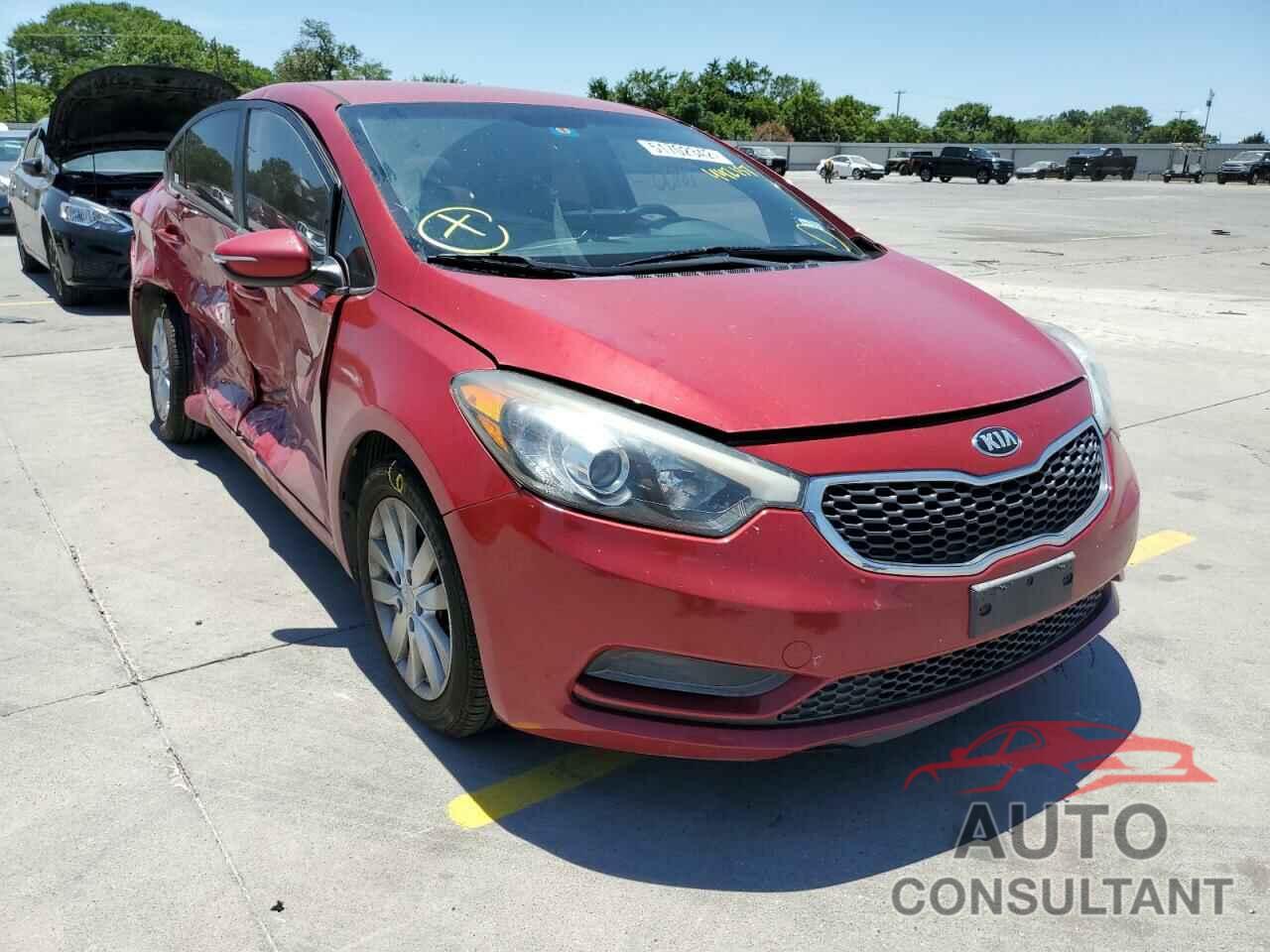 KIA FORTE 2016 - KNAFX4A67G5442137