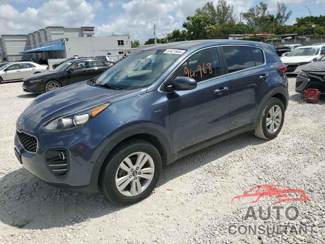 KIA SPORTAGE 2017 - KNDPMCAC7H7042553