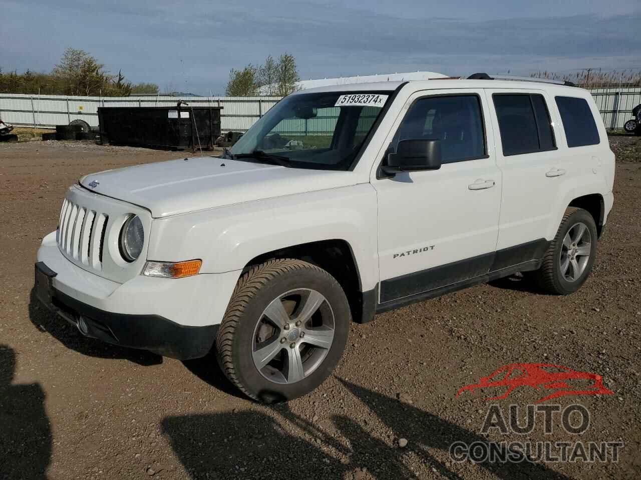 JEEP PATRIOT 2017 - 1C4NJPFA9HD137941